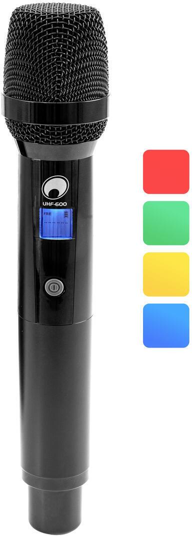 OMNITRONIC UHF-600 Handmikrofon 520-554 MHz (13063607)