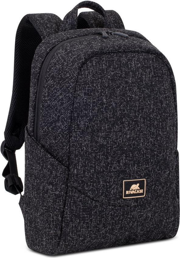 Rivacase 7923 Notebooktasche 33,8 cm (13.3" ) Rucksack Schwarz - Weiß (4260403578513)