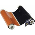 Brady, B85-R-220x60-BK/OR-380P, Farbband, Schwarz/Orange, 220mm x 60m, Farbfeldlänge 380mm, für BBP85 u. Powermark (013528)