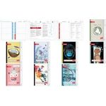 ROTH Hausaufgabenheft Bubble Tea für clevere Faule liniert DIN A5 ohne Rand, 104 Blatt (89517)