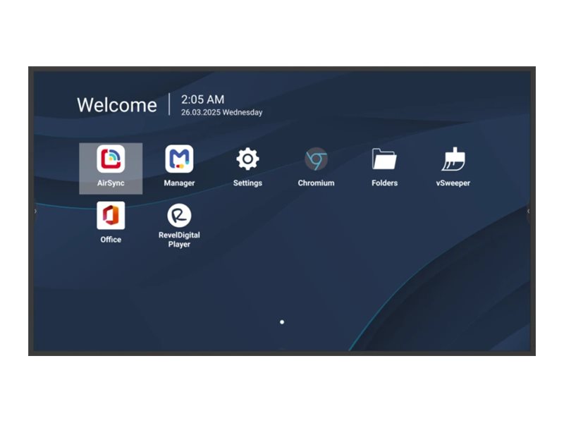 ViewSonic CDE4331-1C 43" 4K Digital Signage Display Schwarz