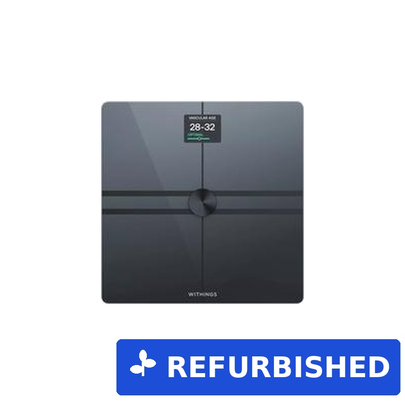 Withings Body Comp schwarz Smarte Körperwaage Personenwaage WLAN Bluetooth (WBS12-BLACK-ALL) (B-Ware)