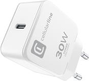 Cellularline USB Typ-C Travel Charger One Motorola/Google 30W White (60679)