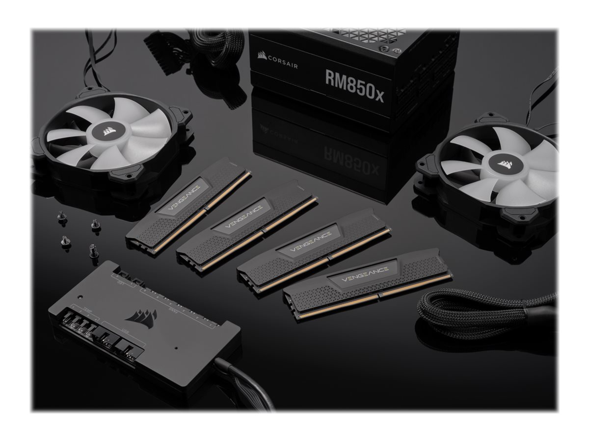 Corsair Vengeance DDR5 32 GB RAM 4800 MT/s CL40 DIMM Kit Schwarz