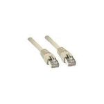 Wentronic Goobay CAT 6 Patchkabel, S/FTP (PiMF), Grau, 0.5 m - LSZH halogenfrei, Kupfer (50885)