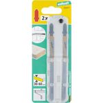 Wolfcraft 2324000 Stichsägeblätter HCS 130 mm T-Schaft 1 St.