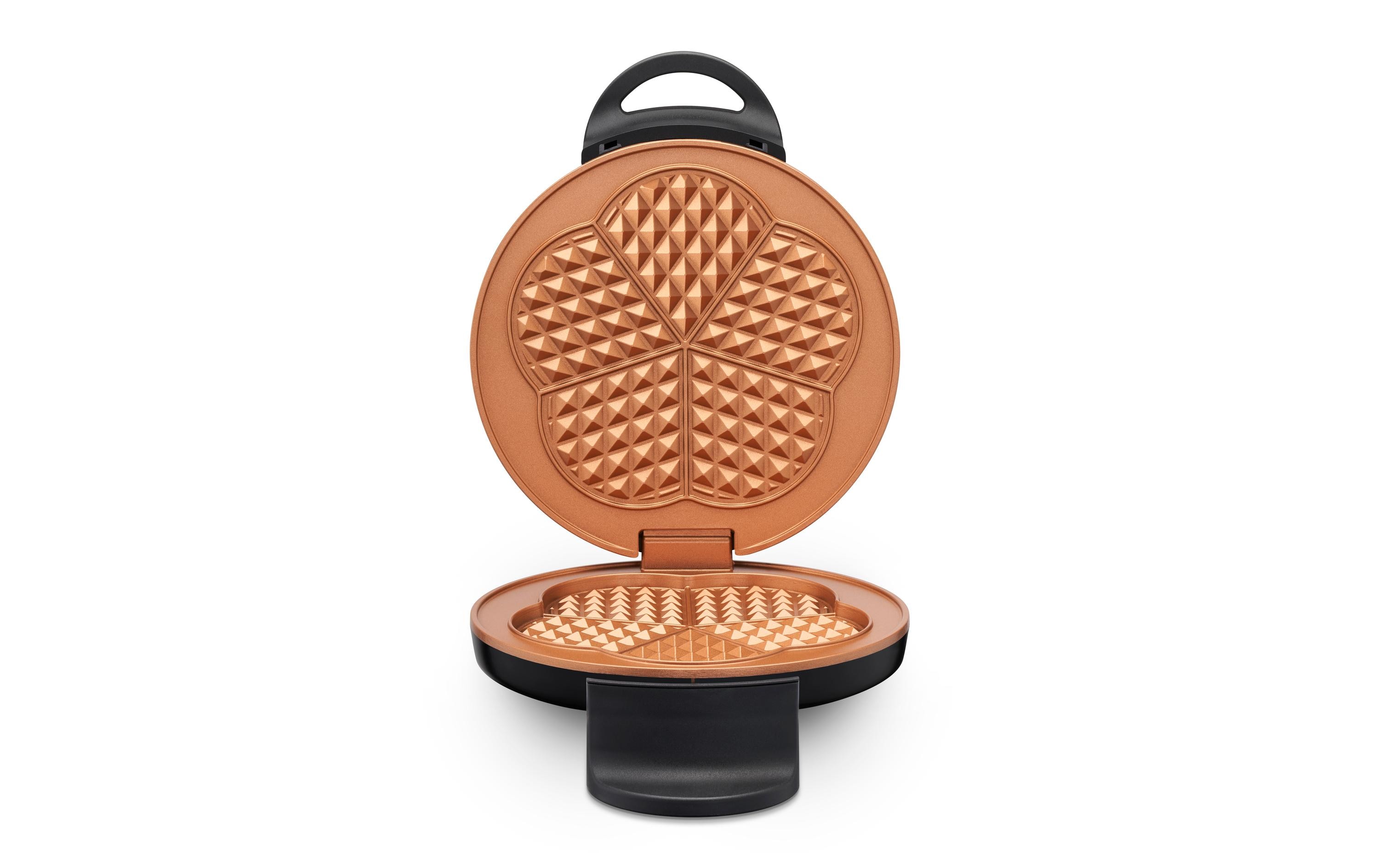 Trisa Waffeleisen Retro Waffles 800 W Schwarz