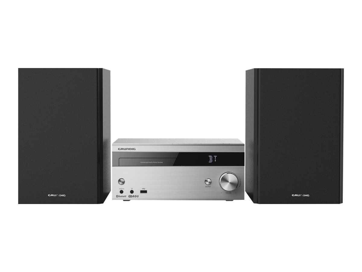 Grundig CMS 4000 BT DAB+ Microsystem 2 x 50 W Schwarz, Silber