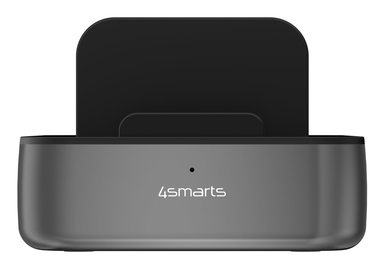 4smarts Ladestation Team 100W 5C/1A inkl. 6 Kabel Schwarz