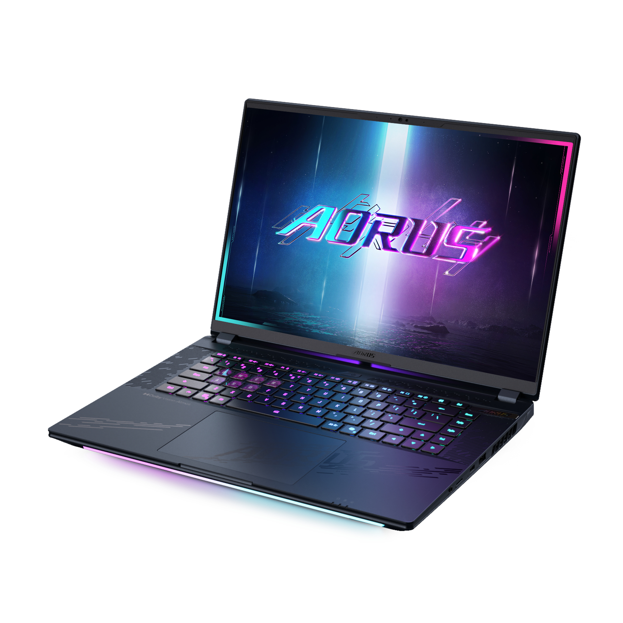 Gigabyte AORUS MASTER 16 BYHC5DEE65SP Gaming-Notebook 16" QHD+ OLED 240 Hz Intel Core Ultra 9 RTX 5080 32 GB RAM 2 TB SSD Windows 11 Pro Dark Tide