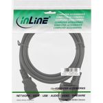 InLine 16647F 0.3m C13-Koppler Schwarz Stromkabel (16647F)