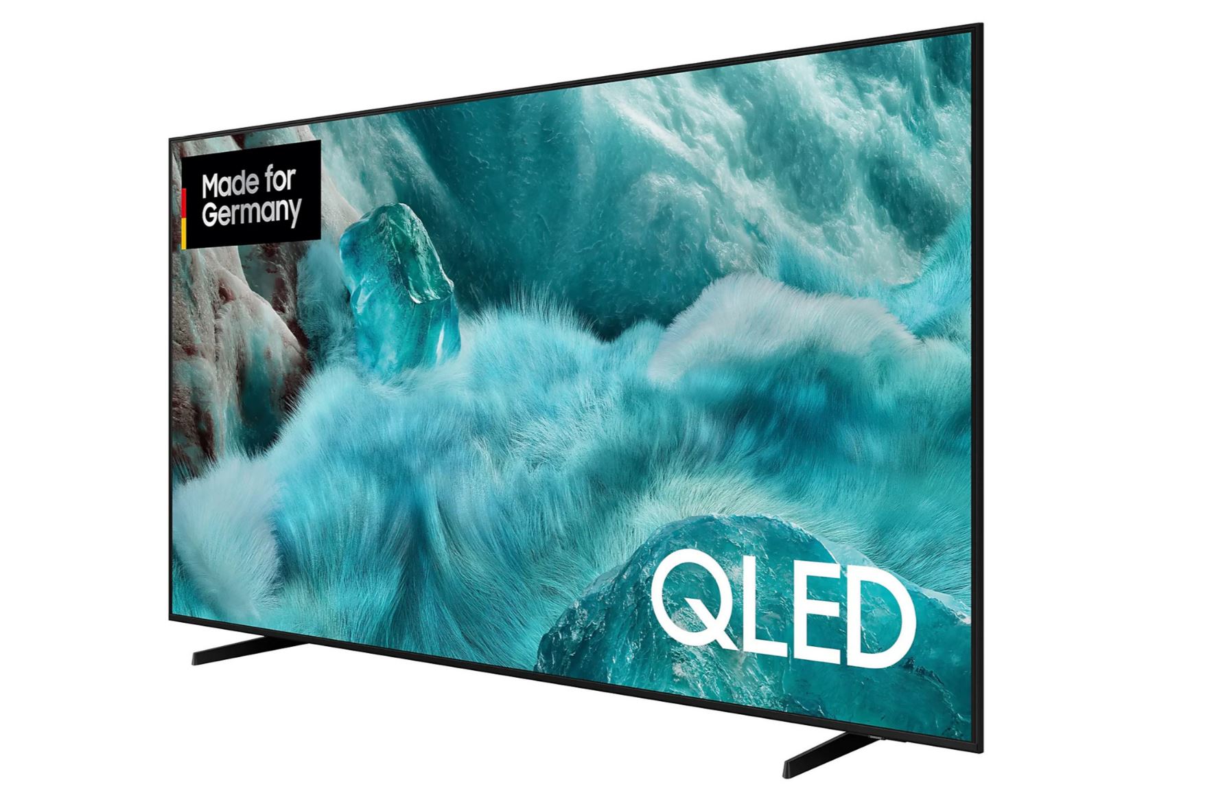 Samsung GQ75Q8F 75" QLED-Fernseher - (189 cm (75 Zoll), schwarz/grau, UltraHD/4K, Triple Tuner, PVR) [Energieklasse D] (GQ75Q8FAAUXZG)