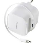 Intenso Compact Fast Charger 65W USB-C/USB-A White (7806522)