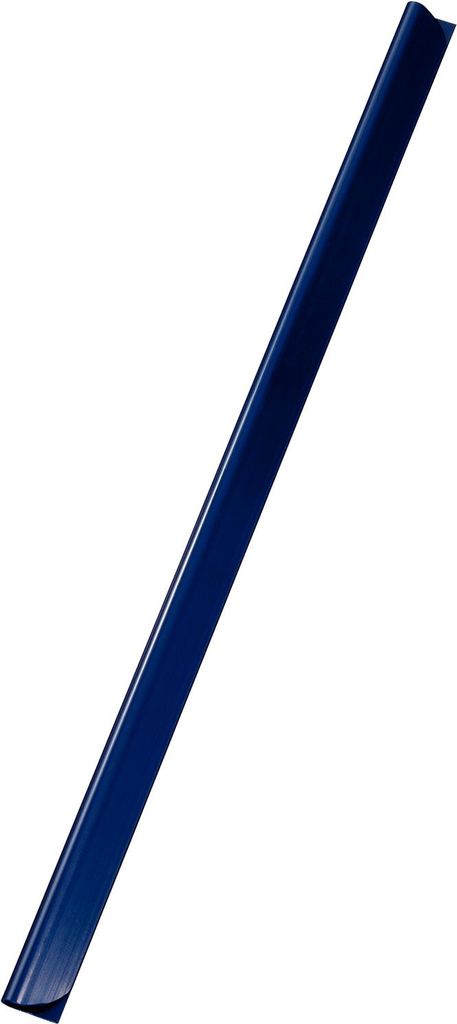 LEITZ Klemmschiene, DIN A4, Füllhöhe: 3 mm, blau aus Kunststoff, Fassungsvermögen: 30 Blatt (21772)