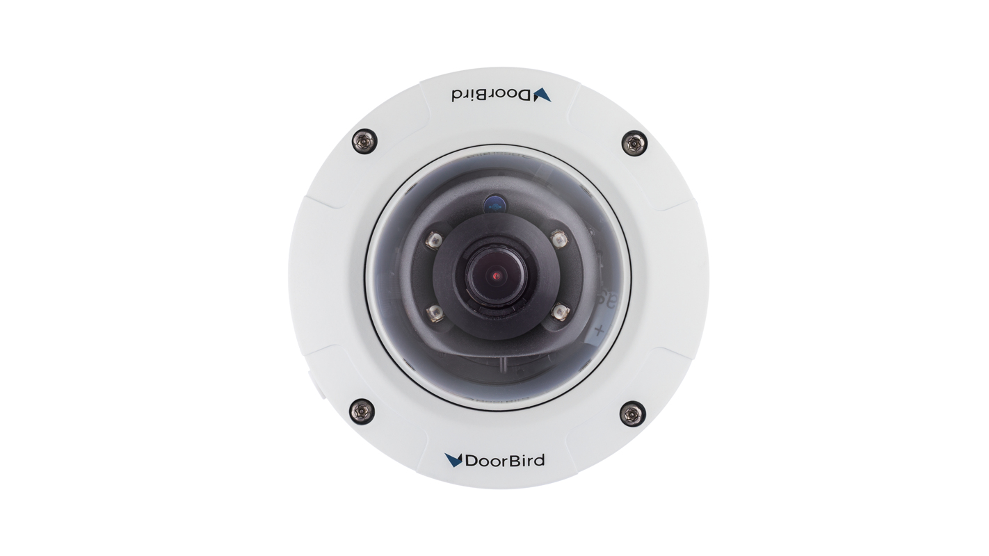 DoorBird Mini Dome Camera Netzwerkkamera 1920 x 1080 Pixel H.264 Weiß