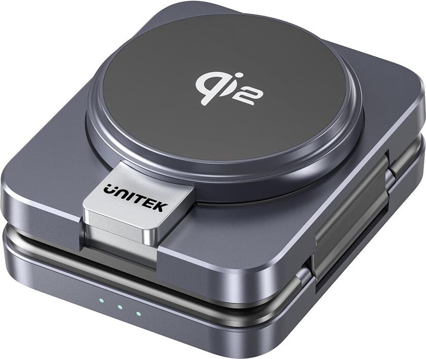 UNITEK P1300AGY01 Empfänger für das drahtlose Laden von Mobilgeräten Ohrhörer, Handy/Smartphone, Smartwatch USB Typ-C (P1300AGY01)