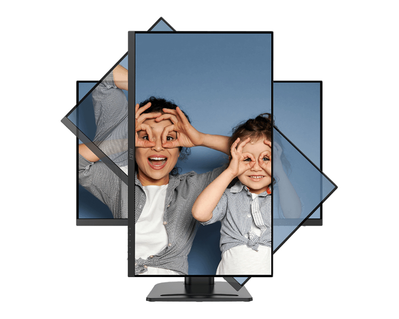 MSI PRO MP273QPDE E2 27" IPS WQHD Monitor Schwarz