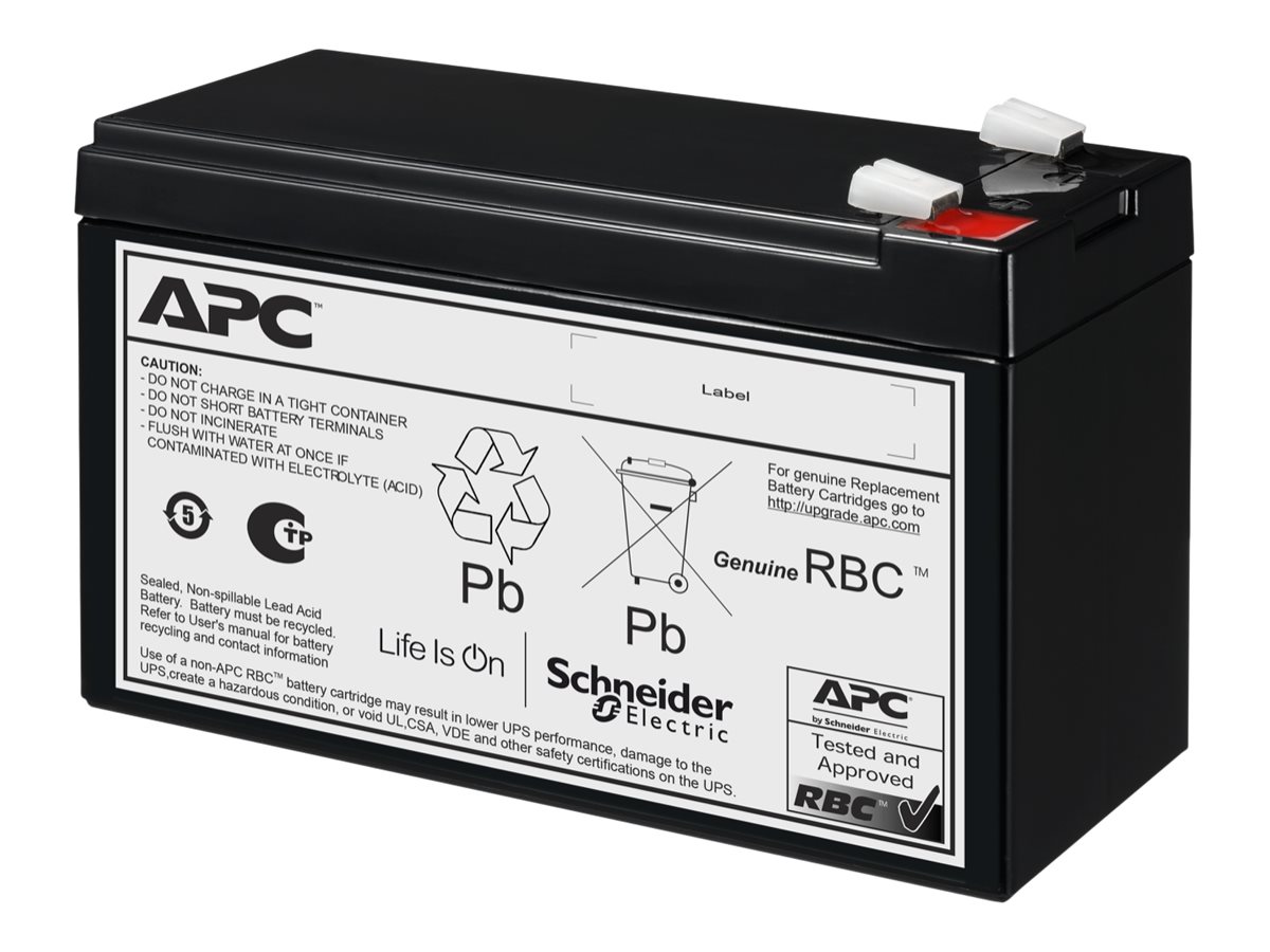 APC Replacement Battery Cartridge #176 24 V Schwarz