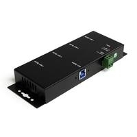 StarTech.com Montierbarer 4 Port Industrieller USB3.0 SuperSpeed Hub (ST4300USBM)