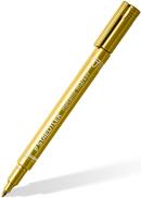 STAEDTLER® Marker Goldmetallic/8323-11 Rundspitze 1-2 mm gold (8323-11)