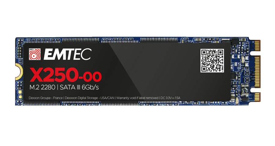 Emtec X250 SSD 2 TB M.2 SATA III 3D NAND
