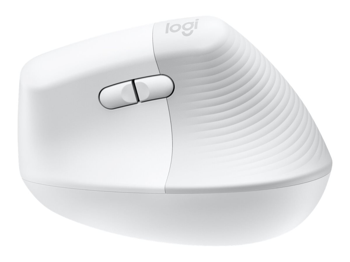 Logitech Lift for Mac Vertikale Maus kabellos 4000 DPI Off-White