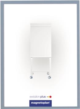 magnetoplan Magnet-Sichtfenster Magnetofix, A3, grau magnethaftend auf allen eisenhaltigen Untergründen, - 5 Stück (1130401)