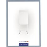 magnetoplan Magnet-Sichtfenster Magnetofix, A3, grau magnethaftend auf allen eisenhaltigen Untergründen, - 5 Stück (1130401)