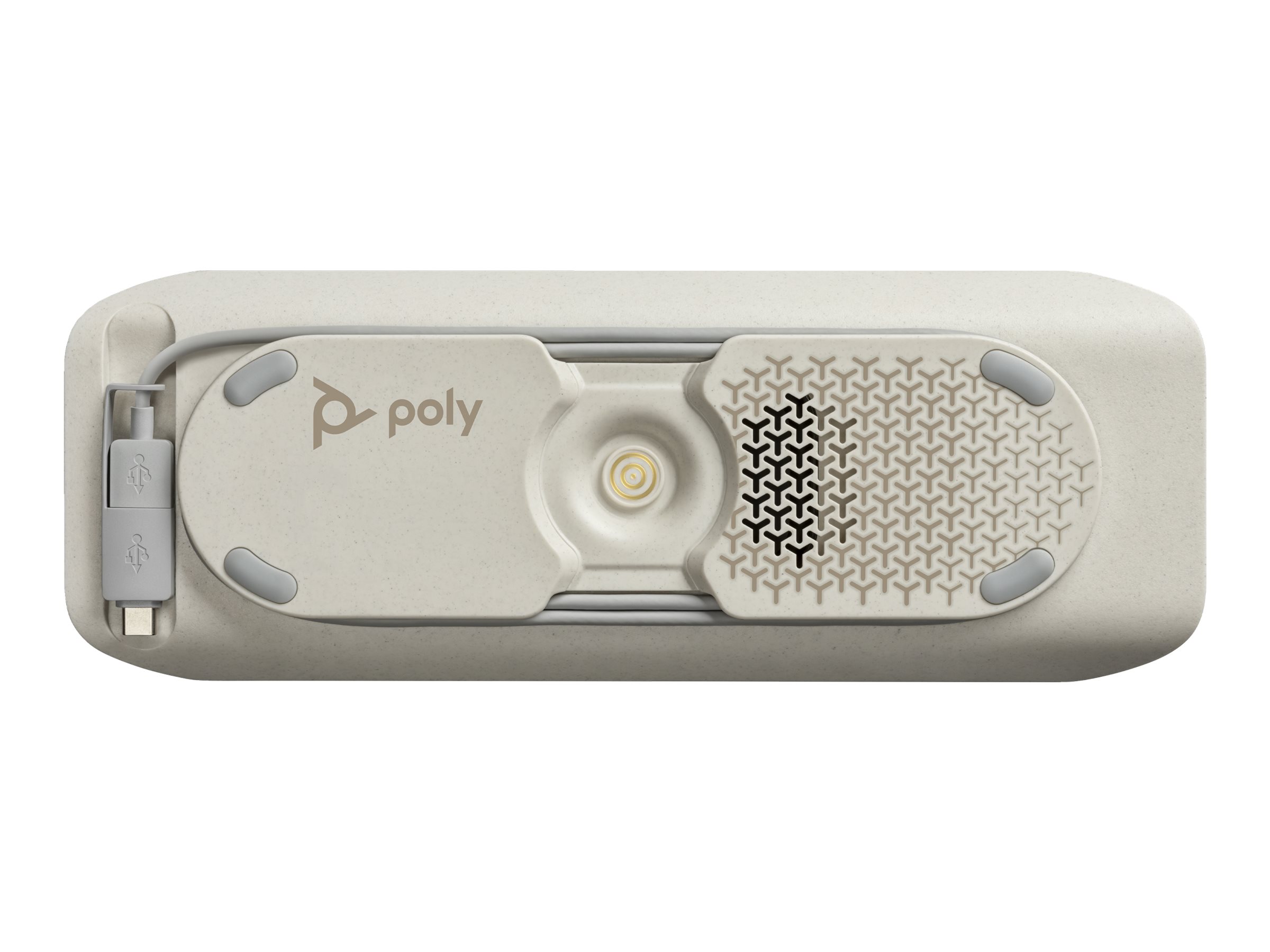 HP Poly Sync 40+ Intelligente Freisprecheinrichtung Bluetooth USB-A USB-C Schwarz, Silber