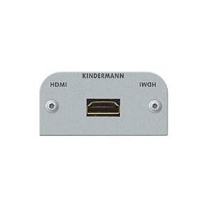 HDMI with Ethernet Blende mit Kabel Bu/Bu KINDERMANN 7441000542, 54x27mm (7441000542)