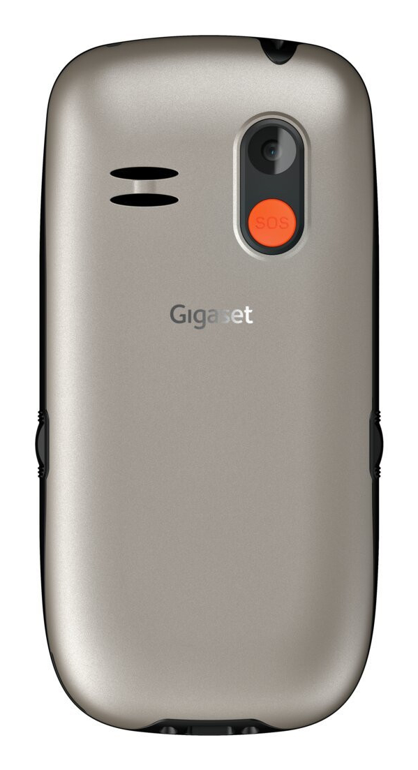 Gigaset GL395 2,2" Feature Phone 32 MB RAM 32 MB Speicher Titanium Silver