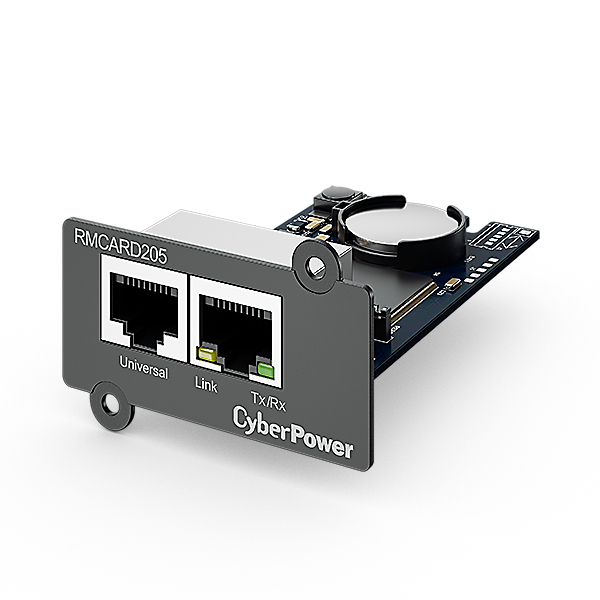 CyberPower RMCARD205 Netzwerk-Management-Karte 100 Mbps Schwarz