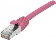 Patchkabel CAT. 6A, F/UTP, PoE, LSZH, rosa, 1,5 m Geschirmtes Patchkabel mit Rastnasenschutz (EXC854350)