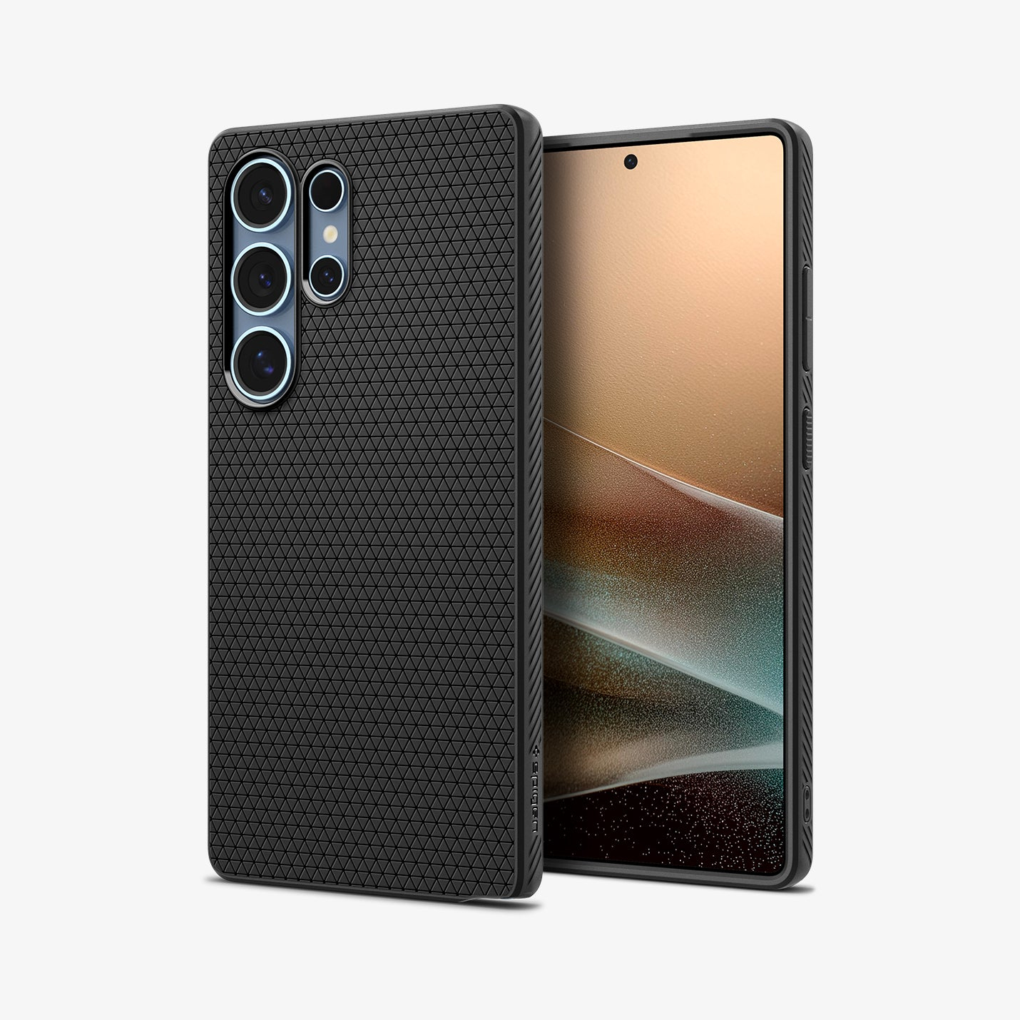 Spigen Liquid Air Galaxy S25 Ultra Handyhülle 6.9" Schwarz