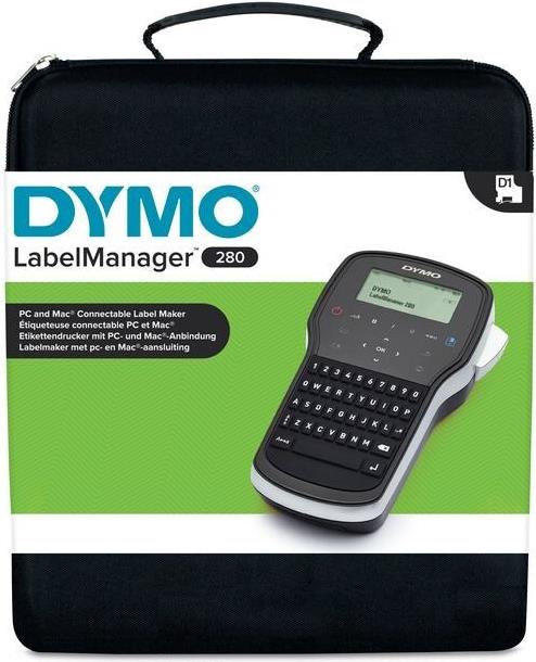 DYMO LabelMANAGER 280 Etikettendrucker 180 dpi Schwarz, Silber