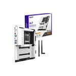 NZXT N7 B850 WiFi White AM5 Cover N7-B85XT-W1 - AMD Sockel AM5 (Ryzen Zen4) (N7-B85XT-W1)