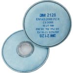 3M Rundpartikelfilter mit Aktivkohle P2R - 2 Stück (2128)