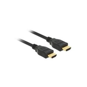 Delock Kabel High Speed HDMI mit Ethernet HDMI A Stecker > HDMI A Stecker 3D 4K 2 m (84714)