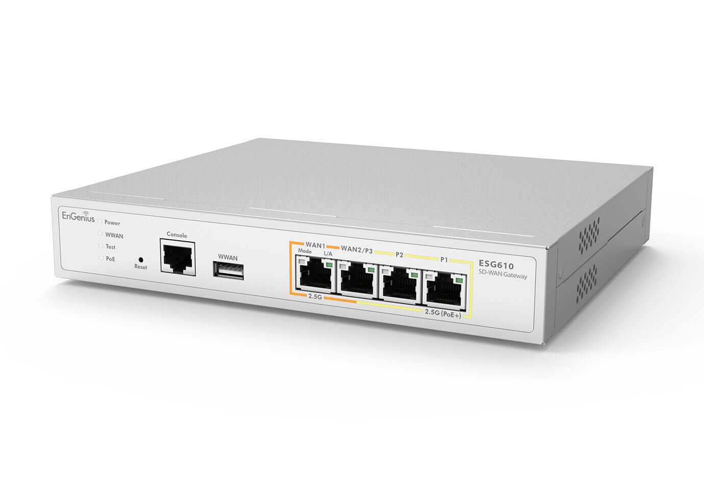 EnGenius ESG610 Cloud Managed Security Gateway 2 x 2,5 GbE 6,8 Gbps Weiß