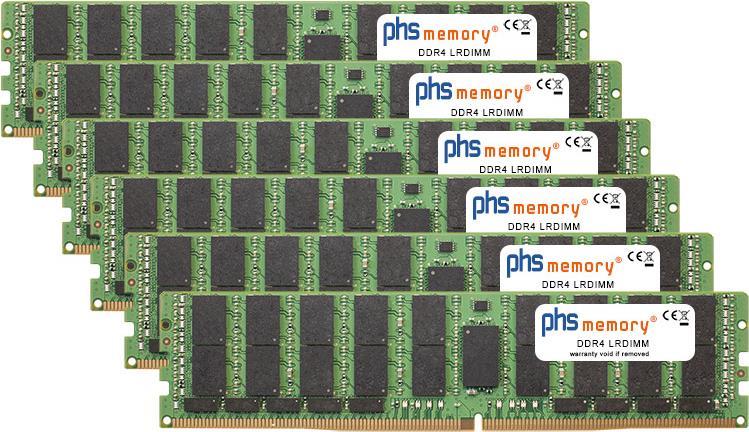 PHS-MEMORY 384GB (6x64GB) Kit RAM Speicher für Apple MacPro 28-Core 2,5GHz (2019) DDR4 LRDIMM 2933MH