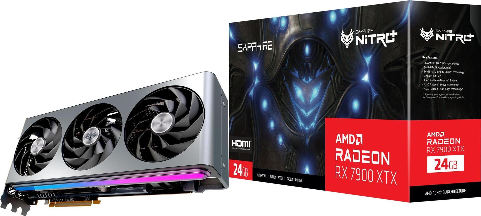 Sapphire NITRO+ Radeon RX 7900 XTX Vapor-X Radeon RX 7900 XTX