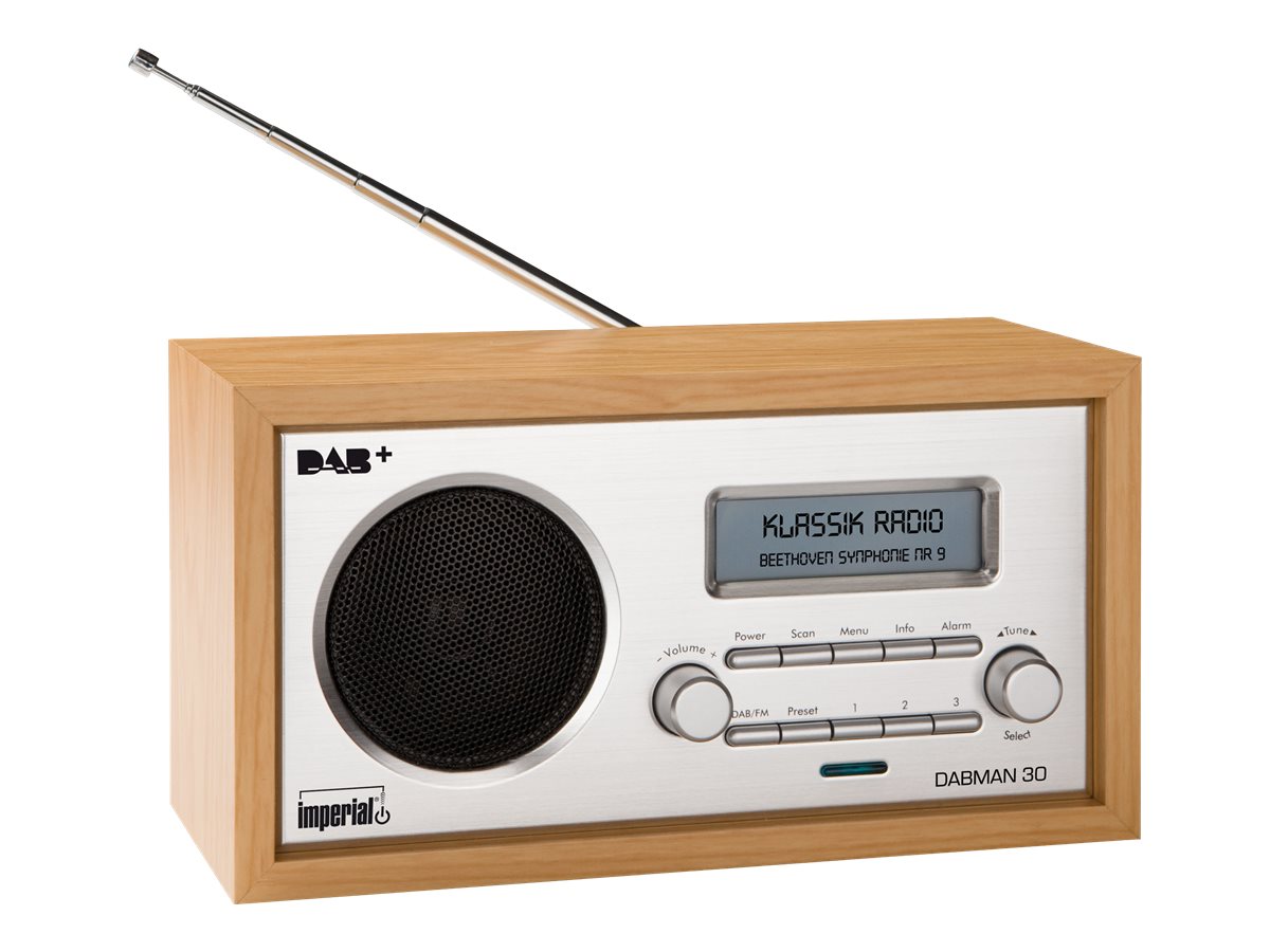 Imperial DABMAN 30 DAB+ Radio 5 W Buchenholz
