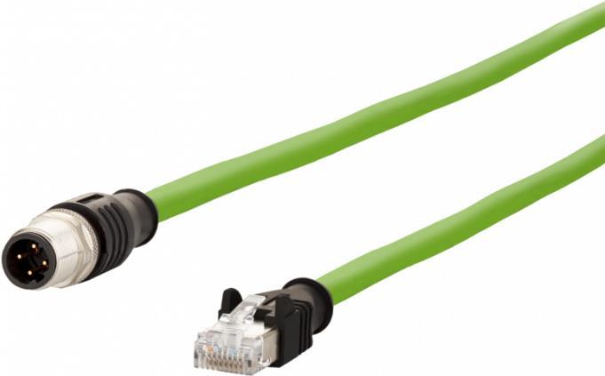 METZ CONNECT 142M4D15100 Netzwerkkabel 10 m Cat5e Grün (142M4D15100)