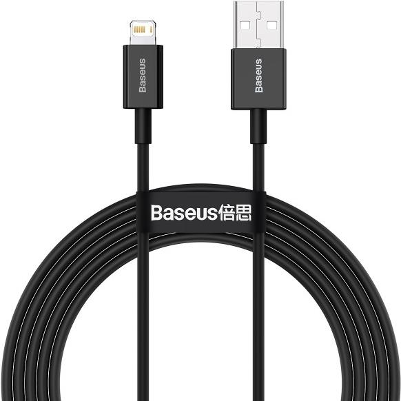 Baseus CABLE USB TO USB-C 2M/BLACK CATYS-A01 USB Kabel USB A USB C/Lightning Schwarz (CATYS-A01)