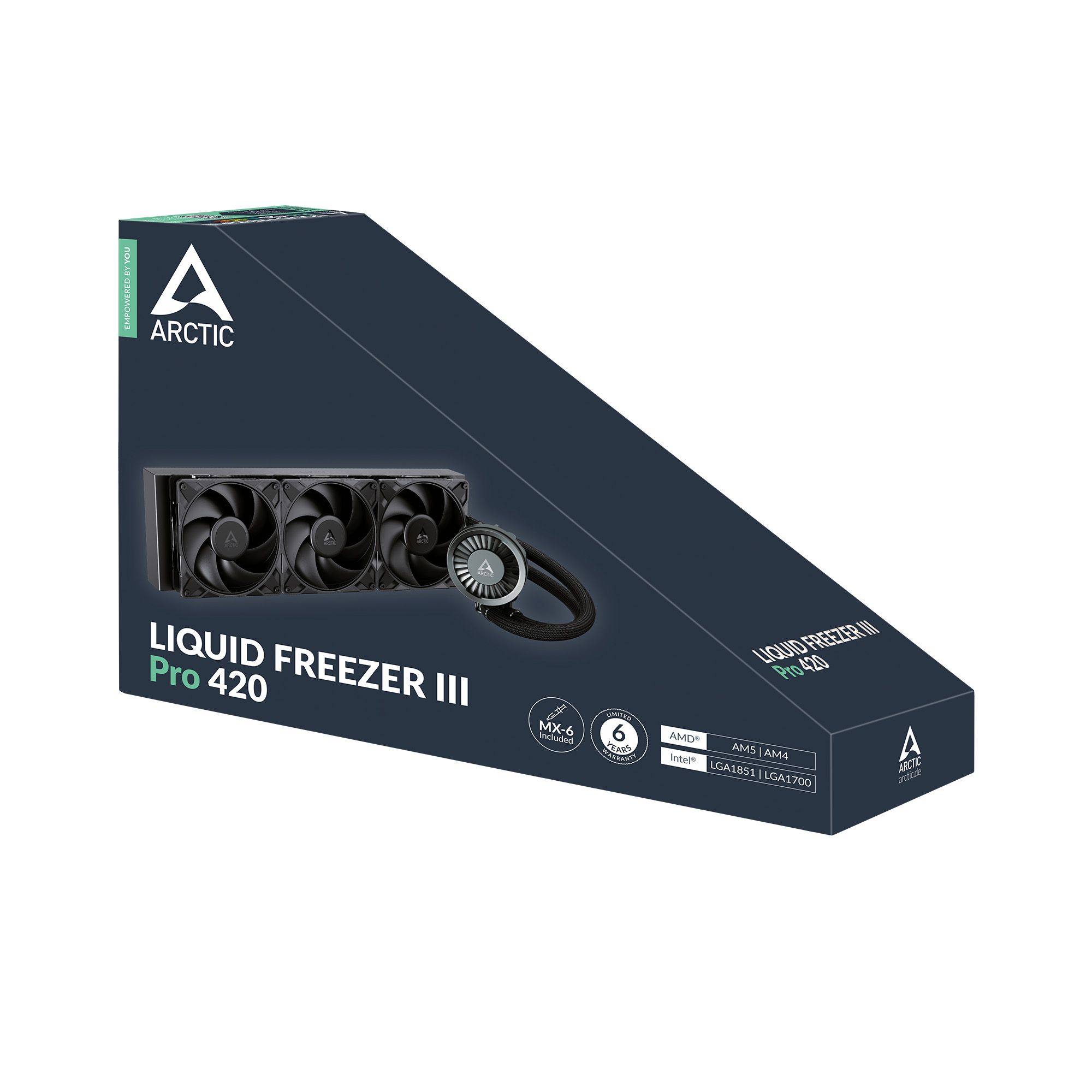 ARCTIC Liquid Freezer III Pro 420 Schwarz