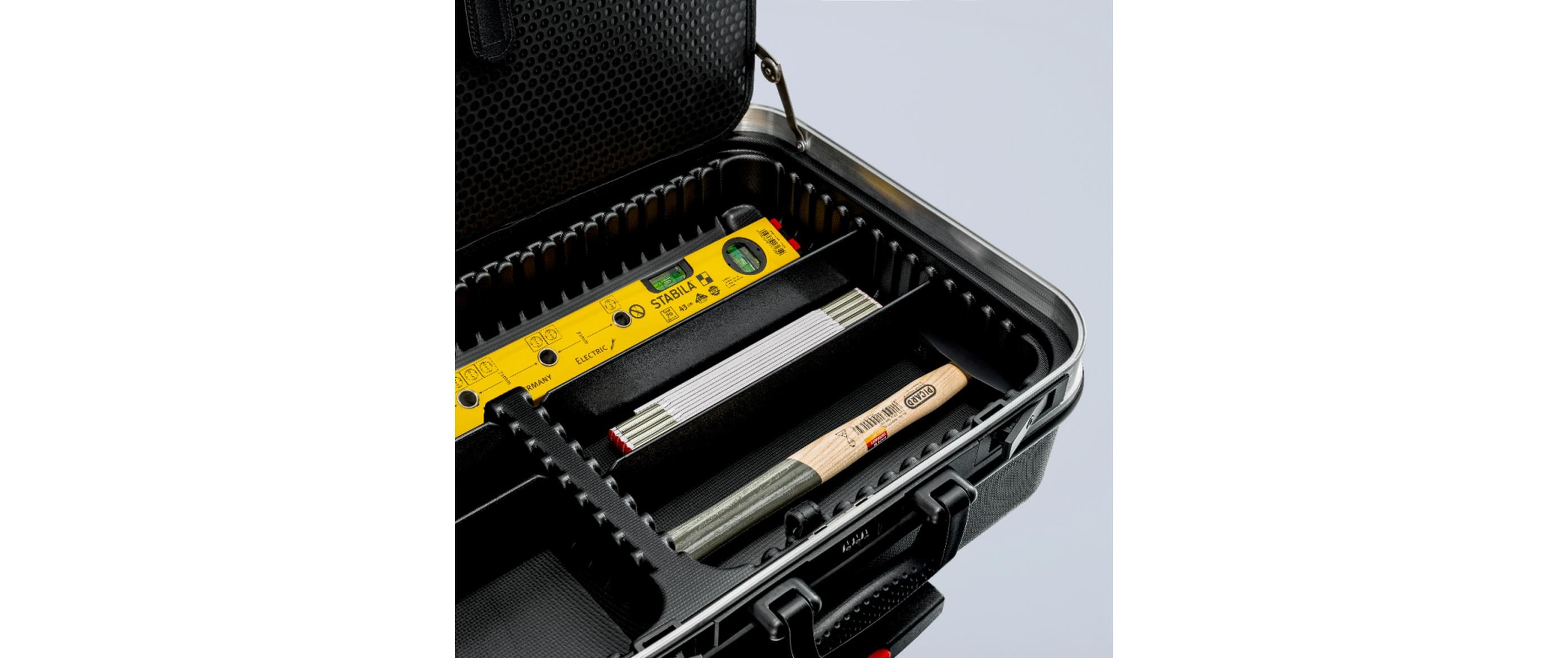 Knipex BIG Basic Move 00 21 06 Werkzeugkoffer Schwarz, Rot, Gelb