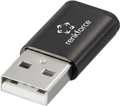 Renkforce USB 2.0 Adapter[1x 1.1 Stecker A - 1x USB-C Buchse] RF-6615904 (RF-6615904)