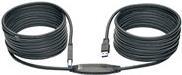 Eaton Thunderbolt 3 Active Cable (M/M) - 40 Gbps, 5A 100W Power Delivery, 4K/60 Hz, 2M (6.56 ft.), Black (U328-025)