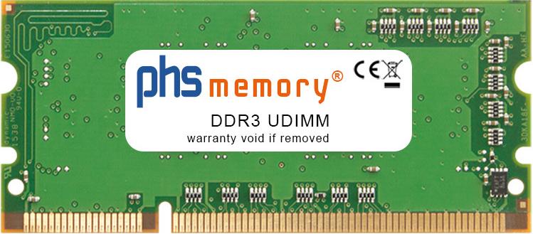 PHS-memory 1GB RAM Speicher kompatibel mit HP LaserJet Enterprise MFP M633 DDR3 UDIMM 800MHz PC3L-6400U (SP612229)