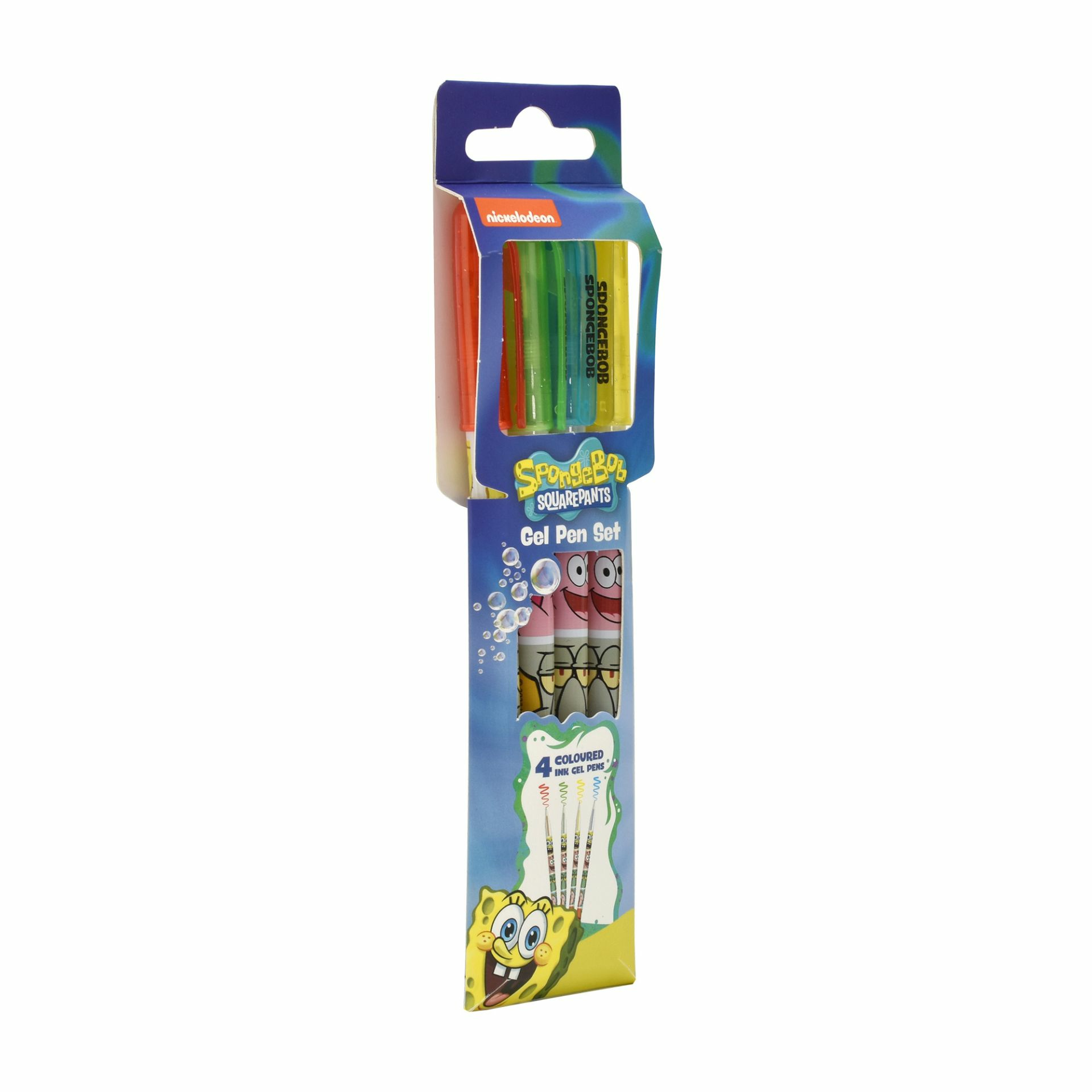 Thumbs Up SpongeBob Gelstift 4er Set - Blau, Grün, Rot, Gelb